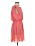 THML 100% Polyester Solid Pink Cocktail Dress Size S - photo 4