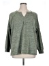 Staccato Green Pullover Sweater Size 1X - photo 1