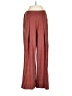 Assorted Brands Burgundy Casual Pants Size S - photo 1