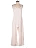 Everlane 100% Polyester Solid Ivory Jumpsuit Size 2 - photo 1
