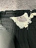 Lilka 100% Rayon Solid Black Romper Size S - photo 4