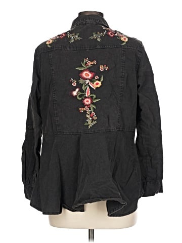 Nostalgia Long Sleeve Button-Down Shirt (view 2)