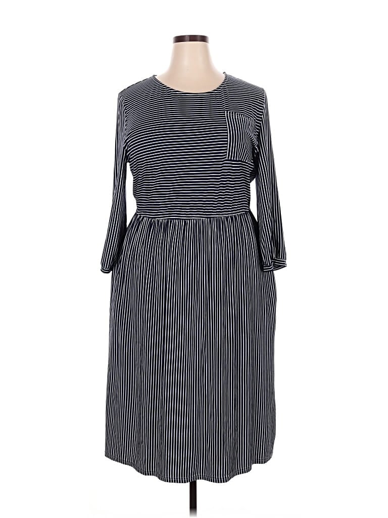 Pre-owned Merokeety Casual Dress In Gray