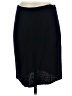 St. John Chevron-herringbone Black Formal Skirt Size 4 - photo 1