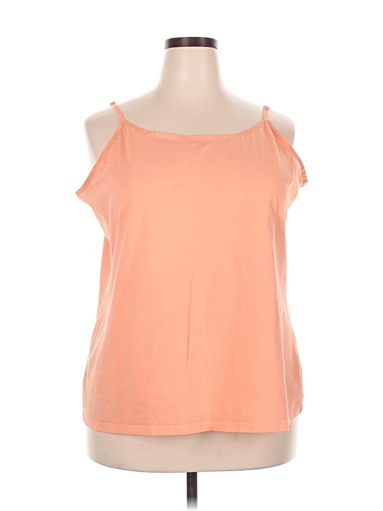 Pre-owned Cj Banks Sleeveless T-shirt In Orange