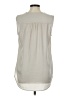 CAbi 100% Polyester Ivory Sleeveless Blouse Size M - photo 2