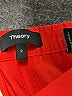 Theory Solid Red Linen Pants Size 2 - photo 7