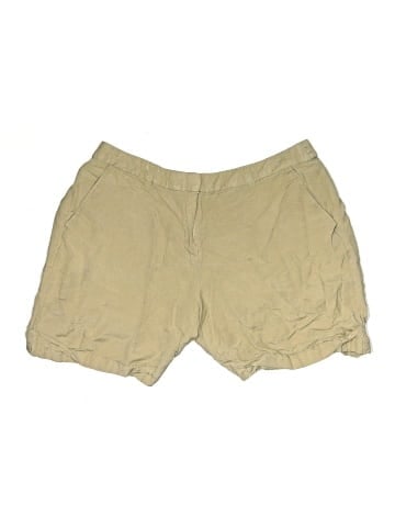 Lane Bryant Khaki Shorts (view 1)