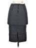 Geri C. Solid Gray Formal Skirt Size S - photo 2