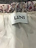 Lini 100% Polyester Paisley Gray Ivory Casual Dress Size M (estimated) - photo 7