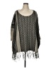 Unbranded Gray Poncho Size 1X - photo 1