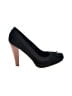 Aldo 100% Leather Color Block Black Heels Size EU 38 - photo 1