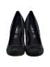 Aldo 100% Leather Color Block Black Heels Size EU 38 - photo 2