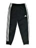 Adidas 100% Polyester Black Track Pants Size 6 - photo 1