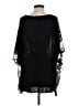 Chico's 100% Polyester Black Kimono Size Sm - Med - photo 2