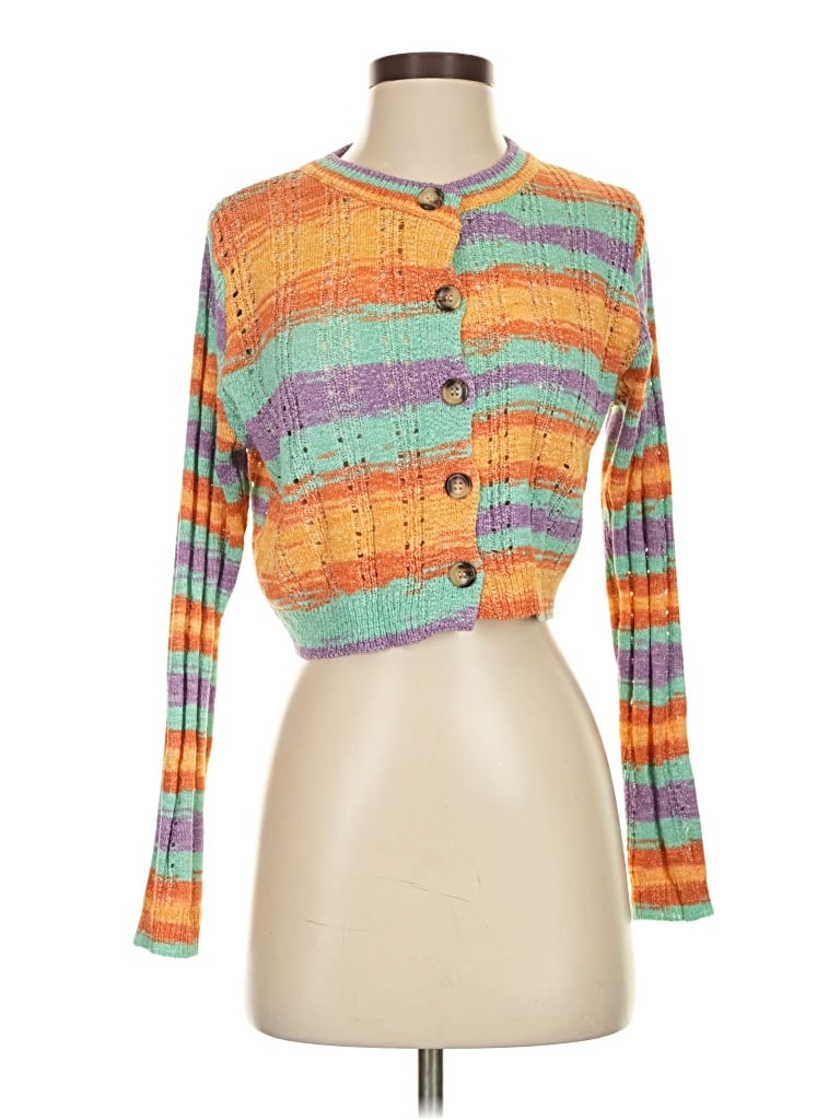 Pre-owned Cider Cardigan Sweater In Orange