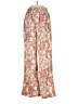 Shein 100% Polyester Paisley Orange Casual Pants Size 6 - photo 1
