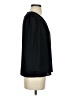 Halogen 100% Polyester Black 3/4 Sleeve Top Size XS - photo 4