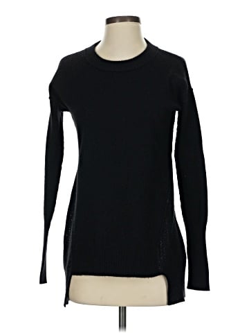 Aqua Cashmere Pullover Sweater (view 1)