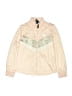 Nike 100% Polyester Pink Zip Up Hoodie Size 6X - photo 1
