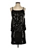 Marc Bouwer Stars Black Cocktail Dress Size 0 - photo 1