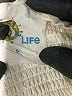 Blue Life 100% Rayon Ivory 3/4 Sleeve Blouse Size S - photo 3