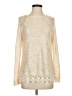 Katsumi Metallic Ivory Pullover Sweater Size S - photo 1