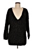 Croquet Club Metallic Black Pullover Sweater Size M (estimated) - photo 1