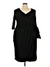 Kiyonna Solid Black Cocktail Dress Size 3X - photo 1