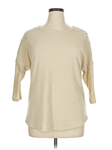 New York Laundry 3/4 Sleeve Top (view 1)