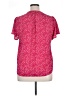 Lush 100% Polyester Pink Short Sleeve Blouse Size XL - photo 2