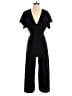 Boden 100% Polyester Solid Black Jumpsuit Size 4 - photo 1