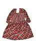 Monica + Andy Plaid Red Dress Size 4T - photo 2