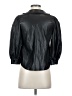 Dolce Cabo 100% Polyurethane Black 3/4 Sleeve Button-Down Shirt Size XS - photo 2