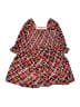Monica + Andy Plaid Red Dress Size 4T - photo 1