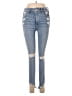 American Eagle Outfitters Hearts Blue Jeans Size 4 - photo 1