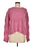 Madewell Hearts Pink Pullover Sweater Size M - photo 1