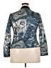 Assorted Brands Floral Damask Blue Cardigan Size XXL - photo 2