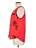 Candie's 100% Polyester Red Sleeveless Blouse Size L - photo 5