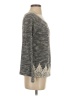 Si Style Chevron-herringbone Gray Pullover Sweater Size S - photo 4