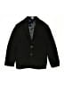 IZOD Solid Black Blazer Size 8 - photo 1