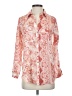 Pilcro 100% Modal Paisley Orange Long Sleeve Blouse Size XXS - photo 1