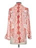 Pilcro 100% Modal Paisley Orange Long Sleeve Blouse Size XXS - photo 2