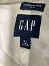 Gap 100% Polyester Ivory Long Sleeve Blouse Size XL - photo 7