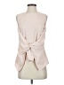Zara 100% Polyester Pink Sleeveless Blouse Size XS - photo 1