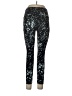 0039 Italy Animal Print Black Blue Active Pants Size 10 - photo 1