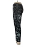 0039 Italy Animal Print Black Blue Active Pants Size 10 - photo 5