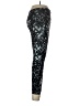 0039 Italy Animal Print Black Blue Active Pants Size 10 - photo 4