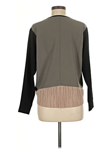 Zara W&B Collection Long Sleeve Blouse (view 2)