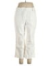 Larry Levine Solid Ivory Khakis Size 14 - photo 1